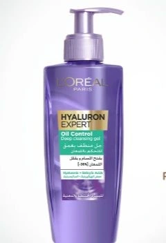 Loreal Paris Hyaluronic Expert Oil Control Deep Cleansing Gel Wash